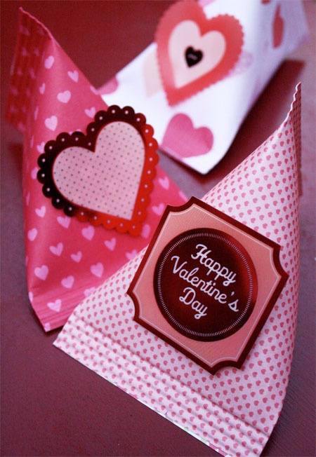 Paquet cadeau spécial St Valentin