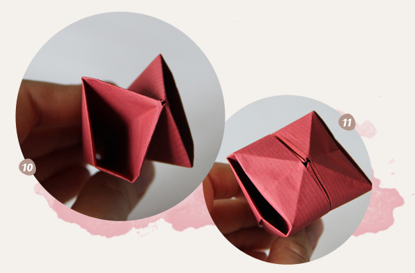 Tutoriel pliage fleur origami rose tulipe